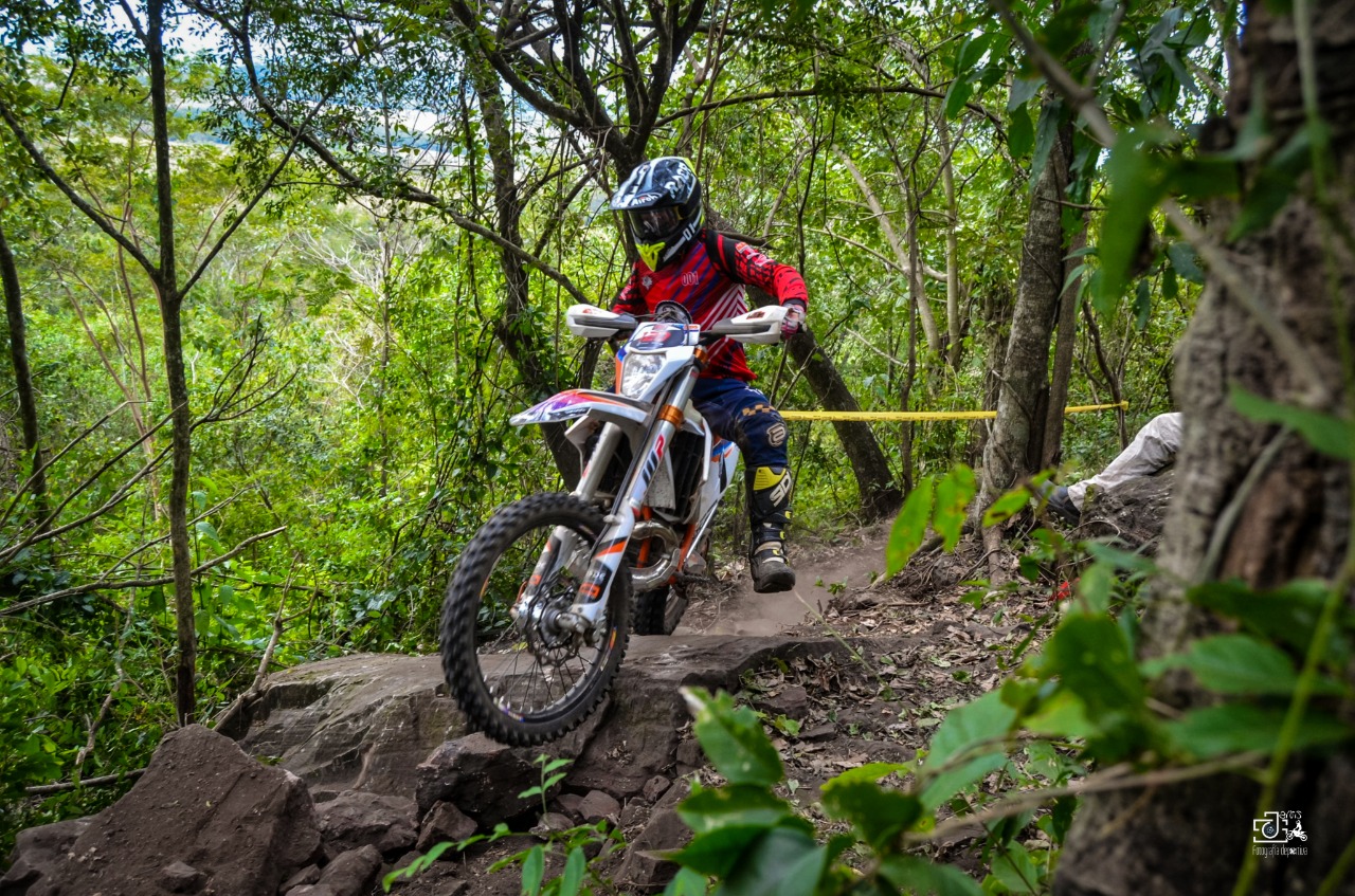 Maiko Rosato logró su quinto triunfo y se encamina hacia una nueva consagración en la clase principal del Enduro. Foto: Gentileza