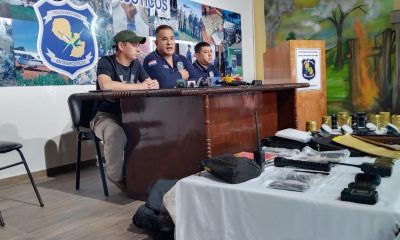 Conferencia de prensa de las autoridades que llevan a cabo estos procedimientos. Foto:650 AM