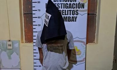 El hombre fue detenido en Bella Vista Norte. (Gentileza)