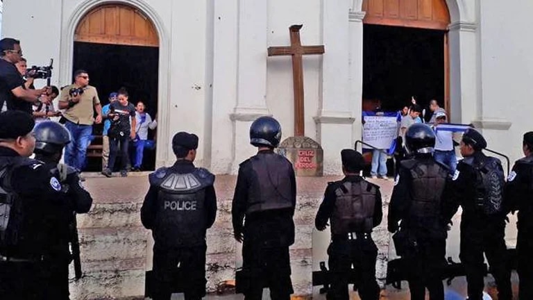 Nuevo golpe contra la iglesia católica en Nicaragua: régimen de Daniel Ortega prohibió las festividades en honor a San Jerónimo. Foto: Infobae.