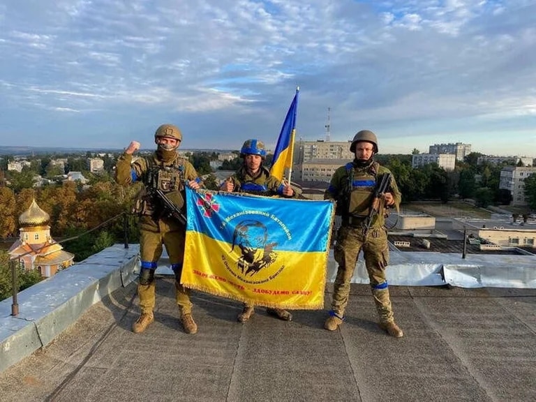 Un avance decisivo de las fuerzas ucranianas liberó 2.500 kilómetros de territorio ocupado por los rusos. Foto: Infobae