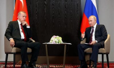 Tayyip Erdogan y Vladimir Putin. Foto: Infobae.