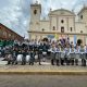 Alumnos y exalumnos celebraron con un desfile y misa en la Catedral Metropolitana. Gentileza