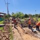 Las labores incluyen alcantarillado sanitario y planta de tratamiento. Foto: MOPC.