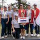 Delegación paraguaya que brilló en el campeonato sudamericano prejuvenil de Golf. Foto: Gentileza