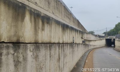 Acceso al Tunel Itapúa. Foto: MOPC.