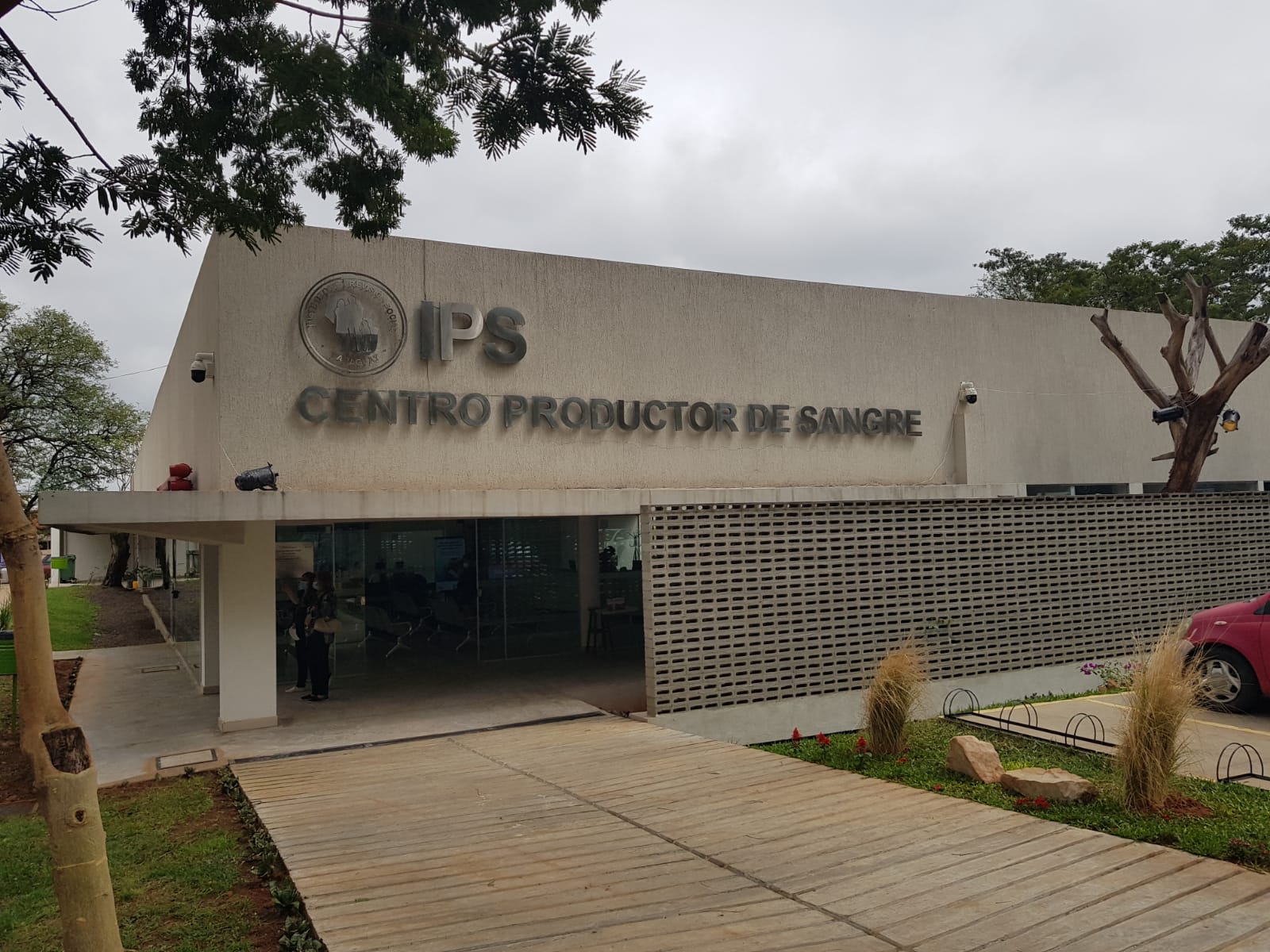 Centro Productor de Sangre de IPS. Gentileza