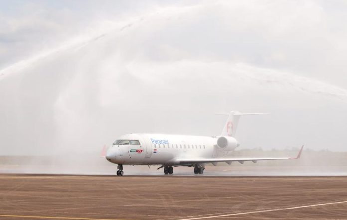 La empresa Paranair ofrecerá vuelos internos entre Asunción y Ciudad del Este. Foto: IP