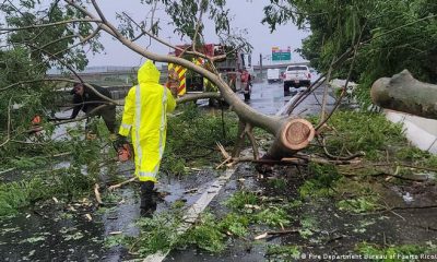 Fiona, huracán de categoría 1, se está fortaleciendo y puede causar inundaciones "catastróficas" en Puerto Rico y República Dominicana. Foto: DW.