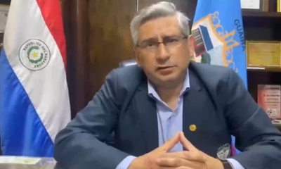 Juan Carlos Vera, gobernador. Captura de video