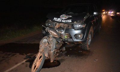 El accidente ocurrió en Amambay. Foto: Gentileza