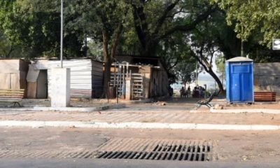 Plazas aledañas al Congreso se encuentran en proceso de desalojo. Foto: La Unión