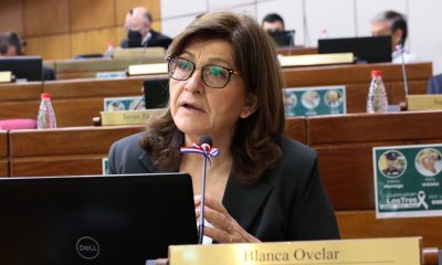 Senadora Blanca Ovelar. Foto: Senado