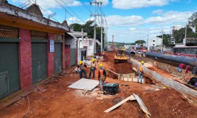 Obras del túnel de Tres Bocas están avanzadas. Foto: IP.