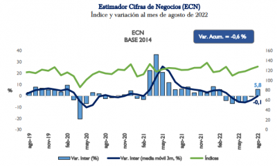Estimador de Cifras de Negocios (ECN) del Banco Central del Paraguay.