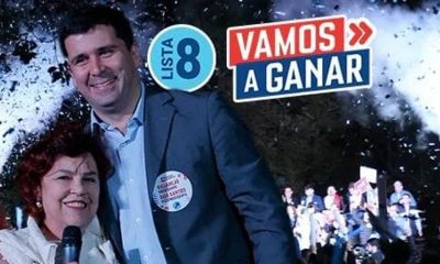 Dupla presidencial Sebastian Villarejo y Patricia Dos Santos. Foto: Gentileza.