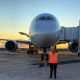 Pamela Bóveda Aguirre es la primera ingeniera aeronáutica del país. Foto: Becal.