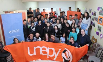 Representantes estudiantiles. Foto: UNEPY