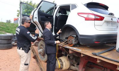 Este vehículo fue denunciado como robado en el 2019 y ahora pudo ser rescatado. Foto: Ministerio Público