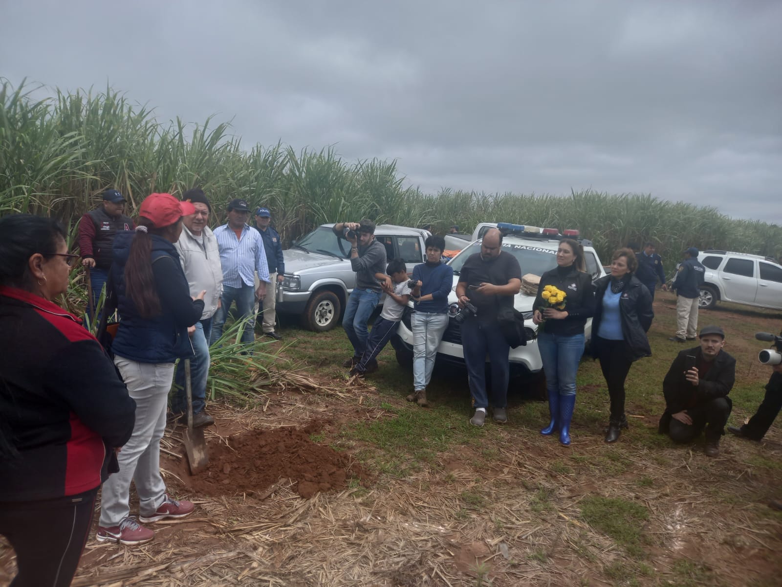 La propiedad allanada es conocida como Collante Kue. Foto: Ministerio Público.