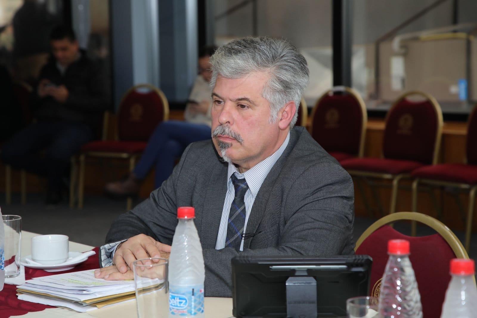 Arnaldo Giuzzio durante la audiencia de imposición de medidas. Foto: Ministerio Público.