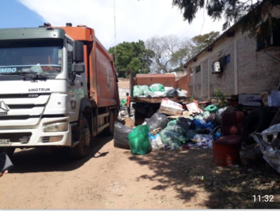 Vertedero clandestino. San Bernardino. Foto: Ministerio Público.