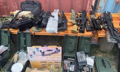 Las armas de grueso calibre tendrían un valor de USD 150.000. Foto: Ministerio Público