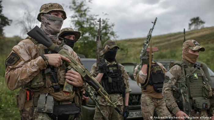 Soldados ucranianos. Foto: DW