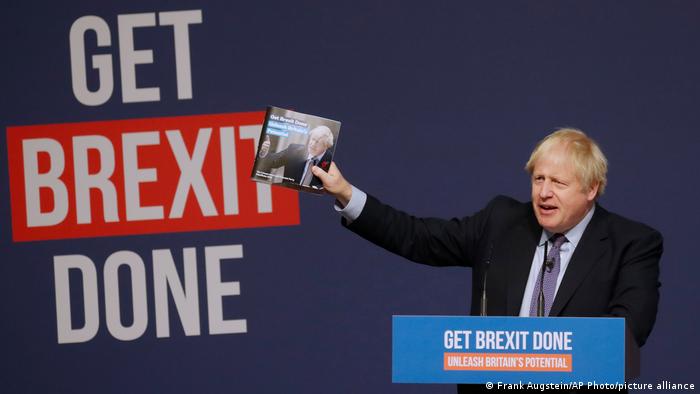 Boris Johnson. Foto: DW.