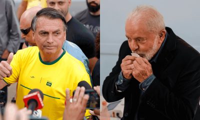 Jair Bolsonaro y Lula da Silva.