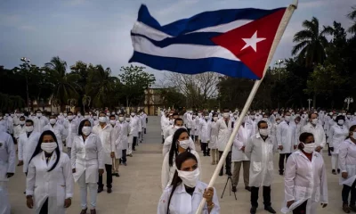 Brigada médica cubana. Foto: Infobae