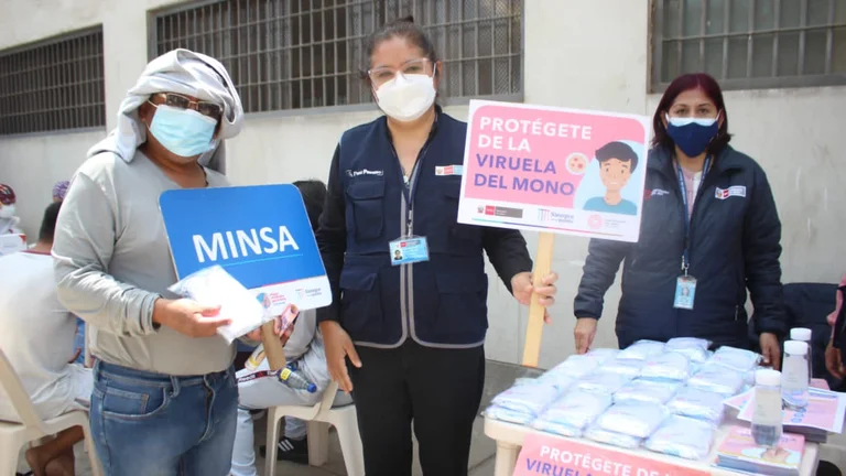 Campaña de prevención en penales de Lima Metropolitana (Minsa). Foto: Infobae