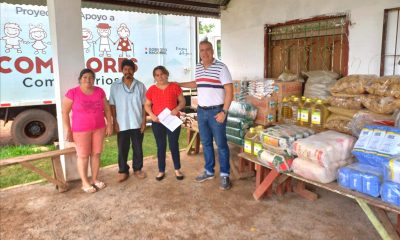 El Ministerio de Desarrollo Social (MDS) entregó unos 6.000 kilos de alimentos a comedores de algunos distritos de Alto Paraná. Foto: MDS