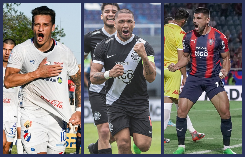 Fotos: @clubnacionalpy/@elClubOlimpia/@CCP1912oficial.