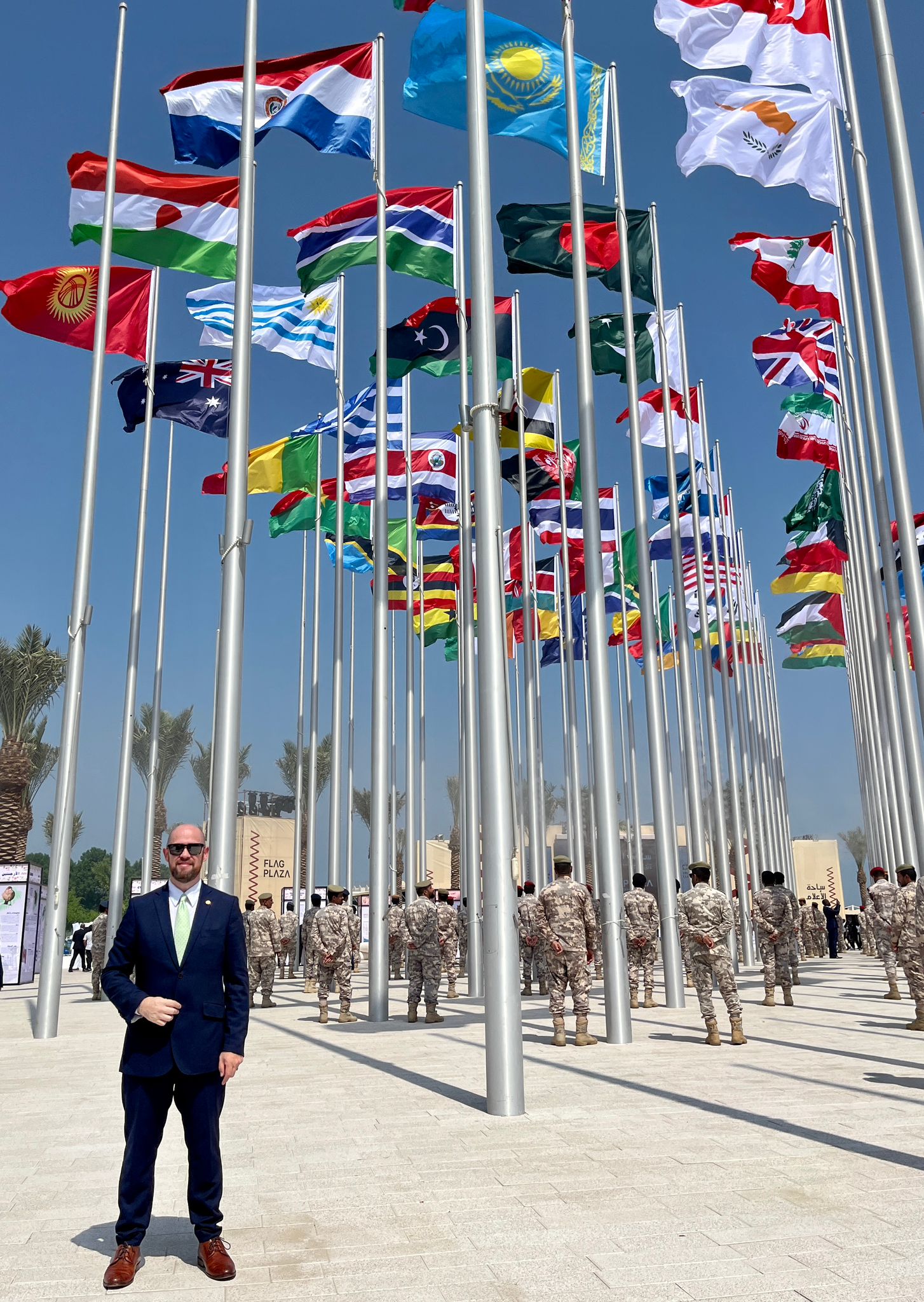 Diego Estigarribia, encargado de Negocios de la de la misión diplomática en Catar. (Gentileza)