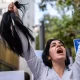 El acto de cortarse el cabello ha tenido varios signficados en la historia. Foto: BBC Mundo.