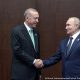 El presidente ruso, Vladimir Putin, y su homólogo turco, Recep Tayyip Erdogan. Foto: DW.