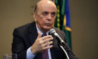 El senador y excanciller brasileño José Serra. Foto: Infobae