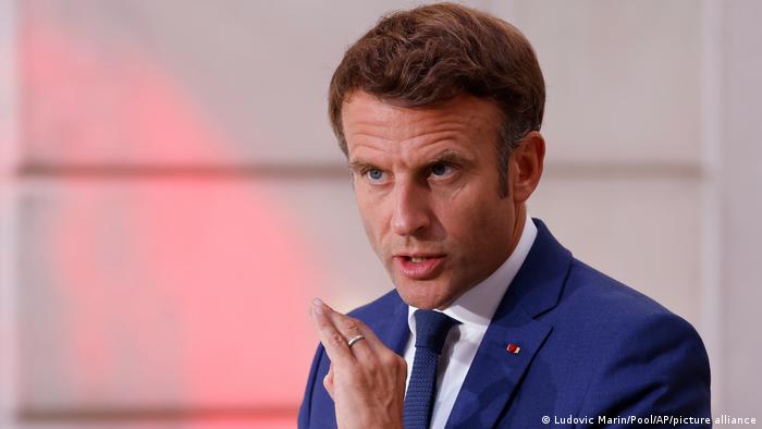 Emmanuel Macron, presidente de Francia. Foto: DW