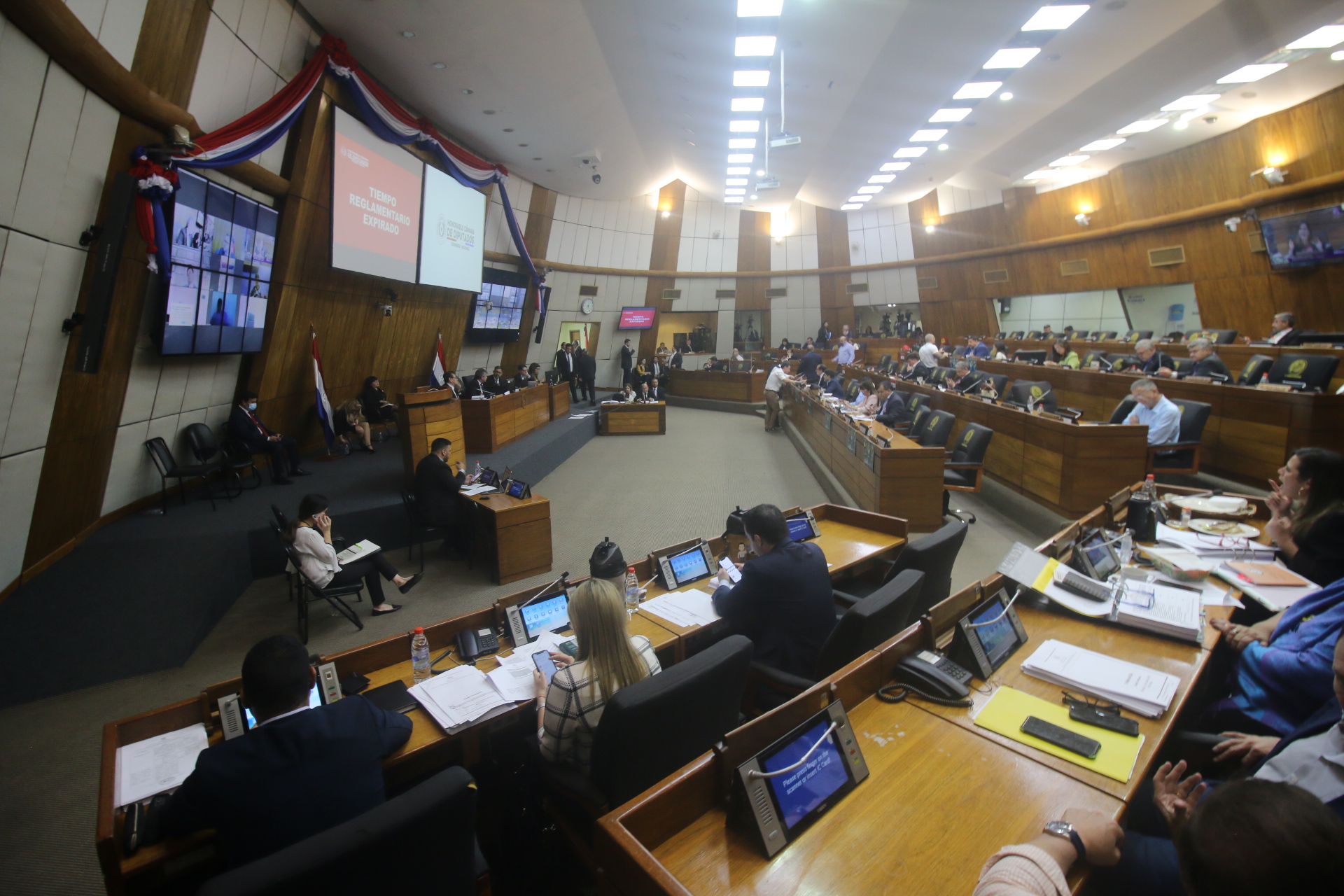 Sesión extraordinaria de la Cámara de Diputados: Foto: Diputados