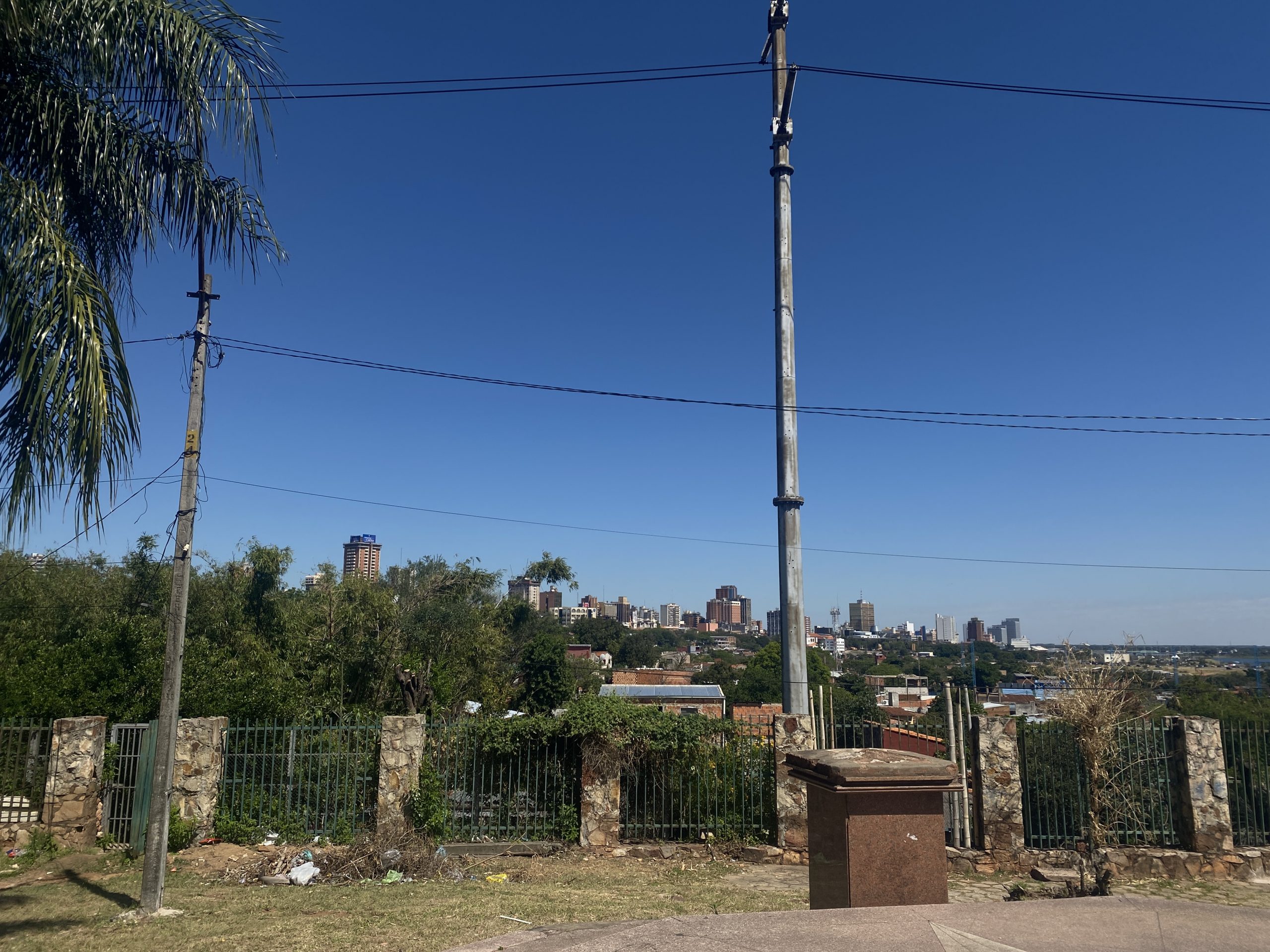 Mirador del Parque Caballero. Foto: Asunción+B.