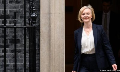 La primera ministra británica Liz Truss. Foto: DW