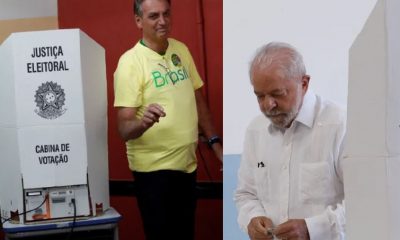 Bolsonaro y Lula ya votaron. Foto: Infobae.