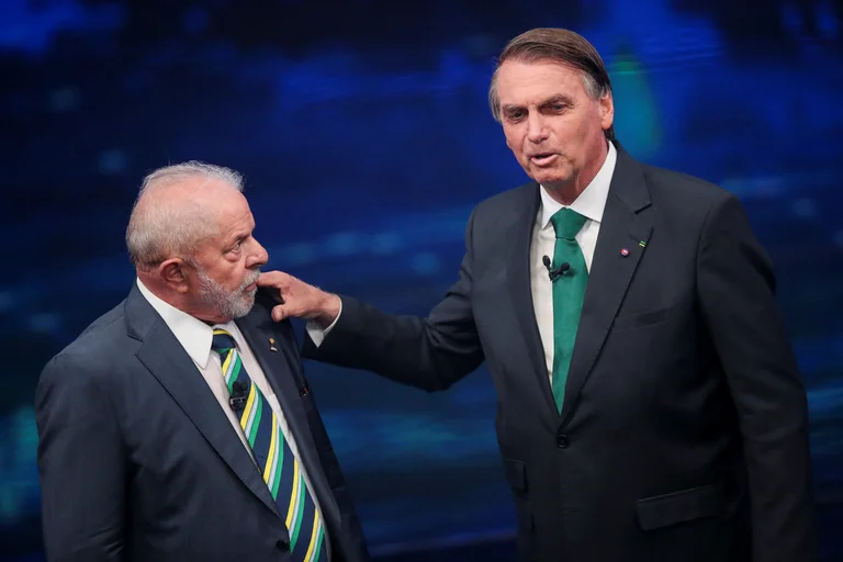 Lula da Silva y Jair Bolsonaro. Foto: Infobae.