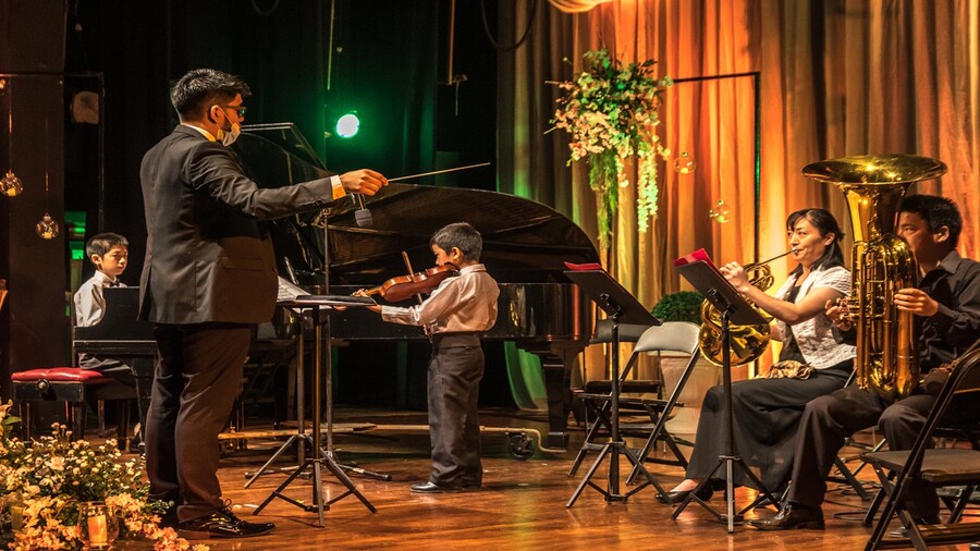 Concierto del Conservatorio Musicarte. Cortesía