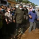 Nicolás Maduro recorrió la zona del desastre. Foto: Infobae