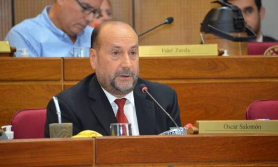 Óscar Salomón, presidente de la Cámara Senadores. Foto: Radio 1020 AM