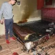 El fuego consumió la cama y otros objetos que el joven tenía en su pieza. Gentileza