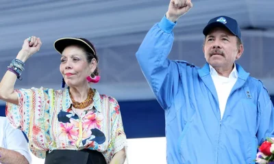 Rosario Murillo y Daniel Ortega. Foto: Infobae