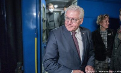 Steinmeier arribó en tren a Kiev. Steinmeier arribó en tren a Kiev. Foto: DW